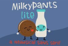 Milkypants Font