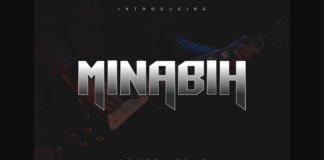 Minabih Font Poster 1