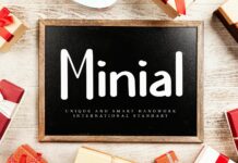 Minial Font Poster 1