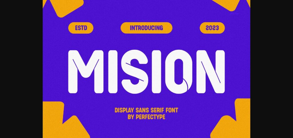 Mision Font Poster 3