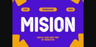 Mision Font Poster 1