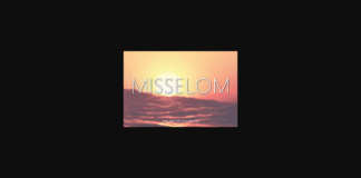 Misselom Font Poster 1