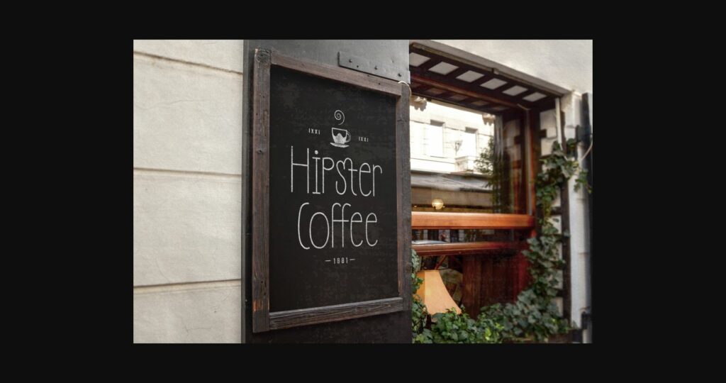 Mister Hipster Font Poster 10