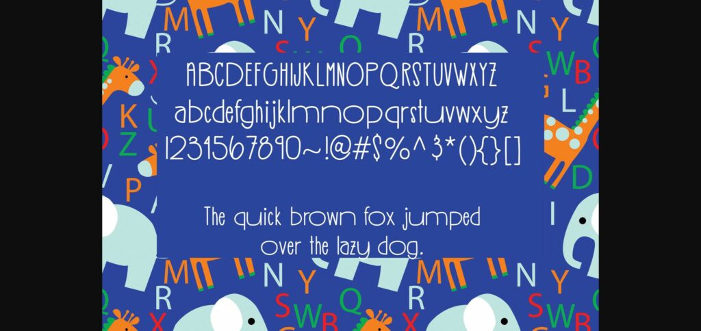 Mister Olliver Font Poster 4