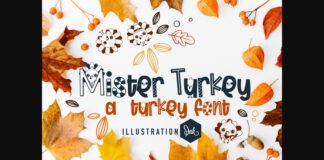 Mister Turkey Font Poster 1