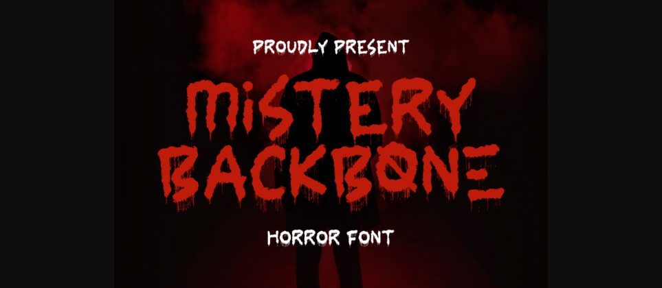 Mistery Backbone Font Poster 1