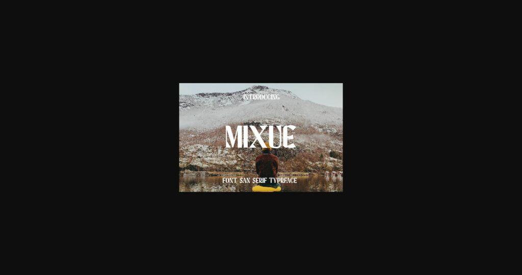 Mixue Font Poster 3