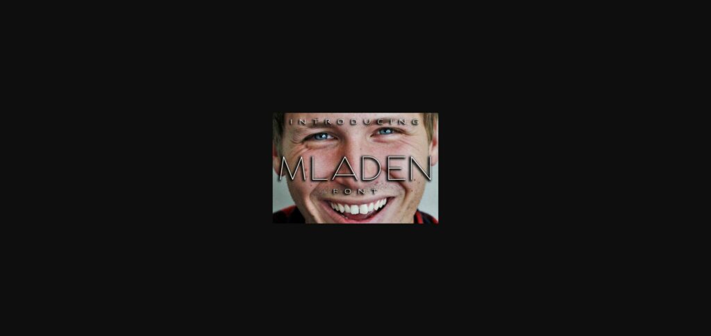 Mladen Font Poster 1