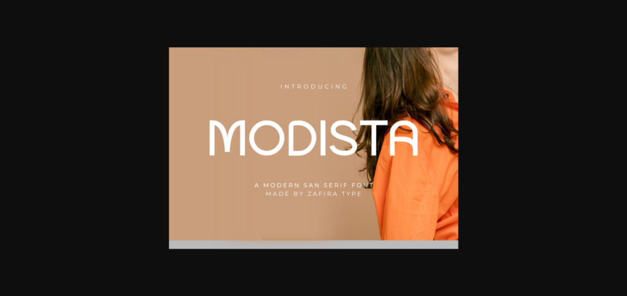 Modista Font Poster 3