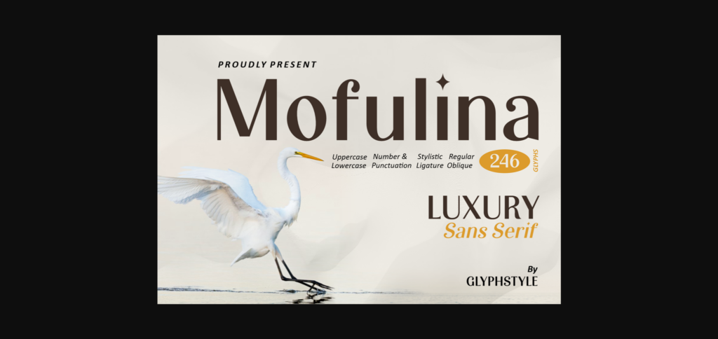 Mofulina Font Poster 3