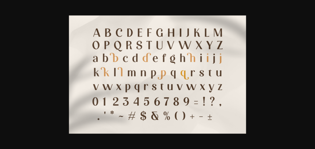 Mofulina Font Poster 8