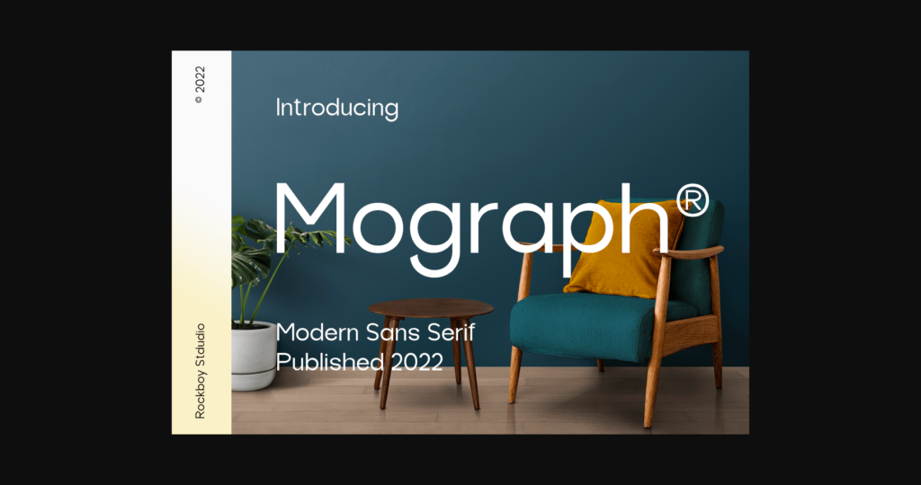 Mograph Font Poster 3