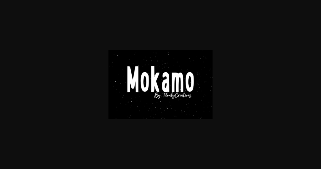 Mokamo Font Poster 1