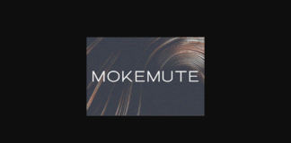 Mokemute Font Poster 1