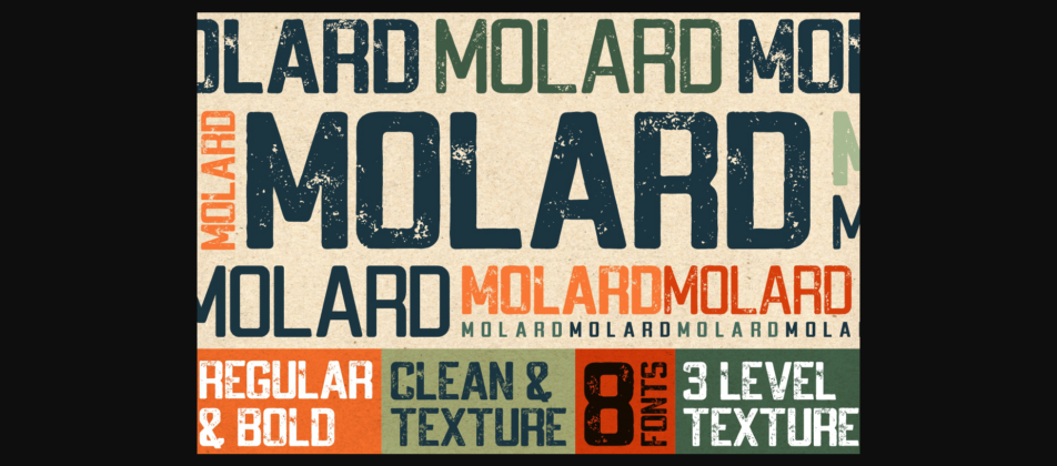 Molard Font Poster 1