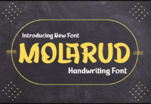 Molarud Font Poster 1