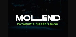 Molend Font Poster 1