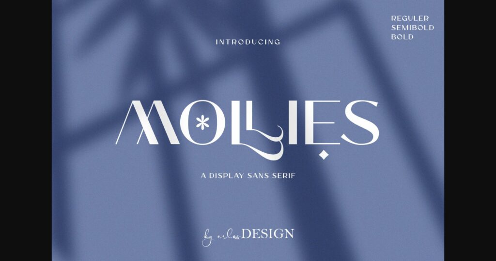 Mollies Font Poster 3