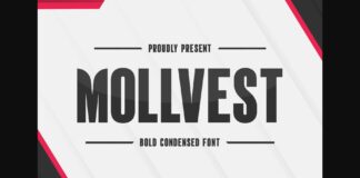 Mollvest Font Poster 1