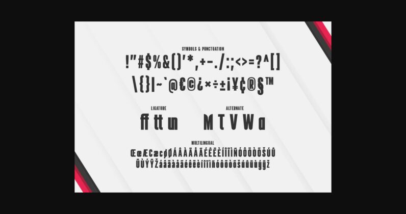 Mollvest Font Poster 5