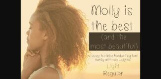 Molly is the Best Font Poster 1