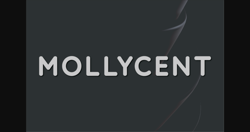 Mollycent Font Poster 3