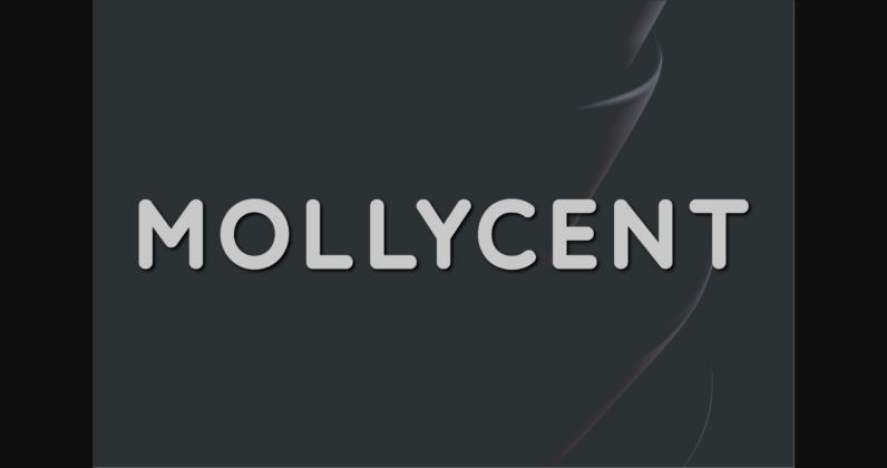 Mollycent Font Poster 1