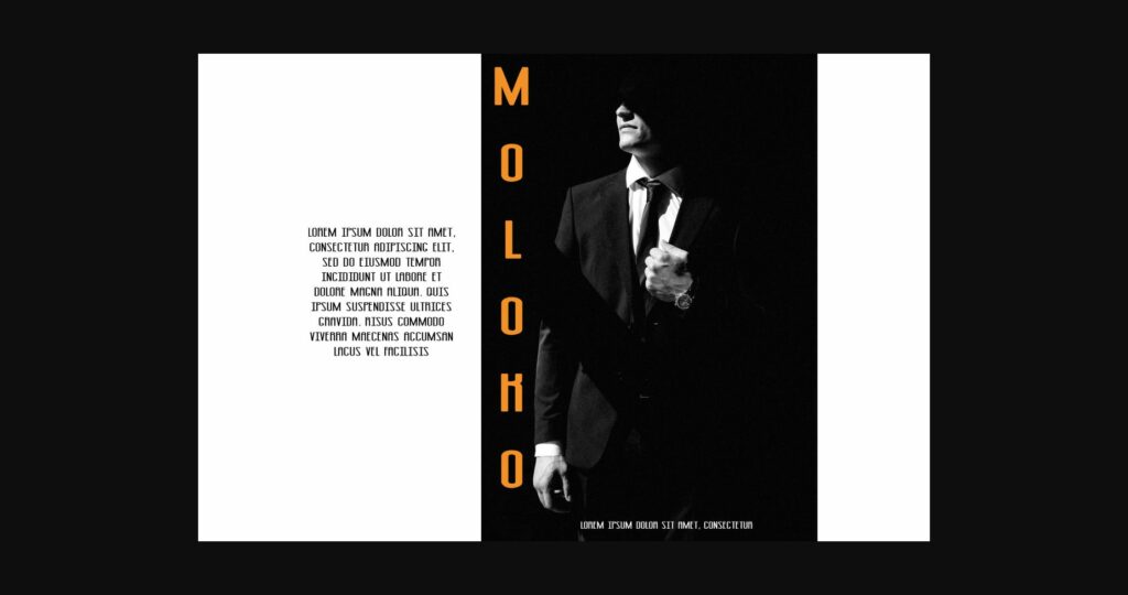 Moloko Font Poster 3