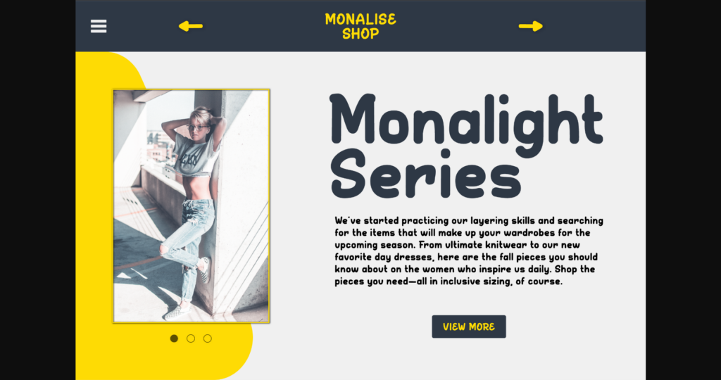 Monapella Font Poster 2