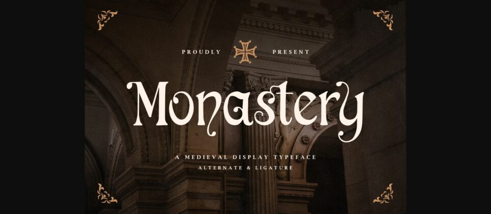 Monastery Font Poster 3