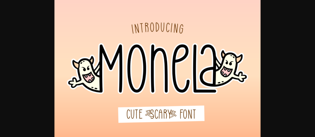 Monela Font Poster 1