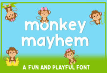 Monkey Mayhem Font