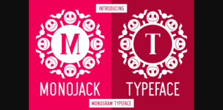 Monojack Font Poster 1