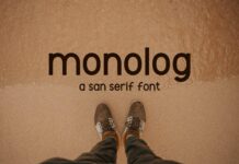 Monolog Font Poster 1