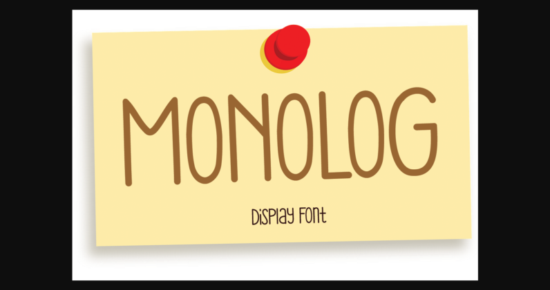 Monolog Font Poster 3