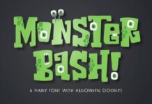 Monster Bash Fonts