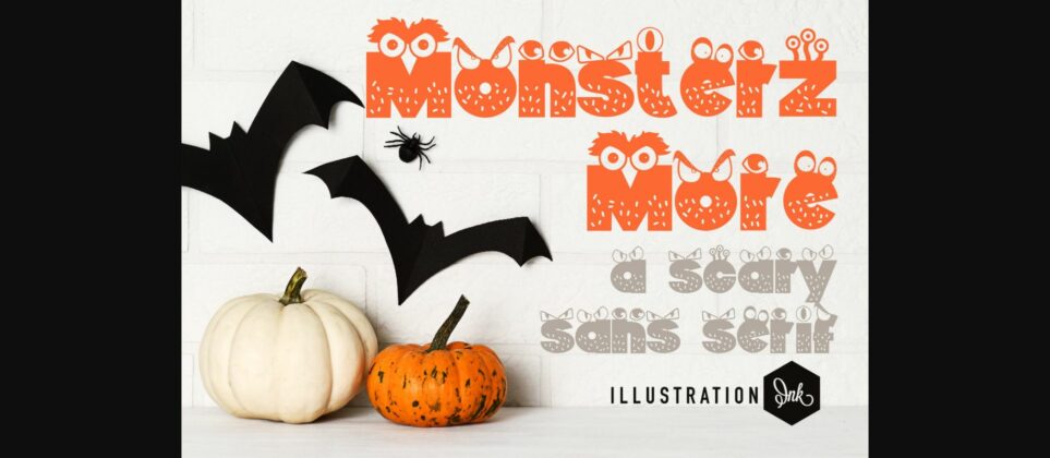 Monsterz More Font Poster 3