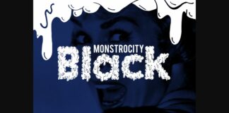 Monstrocity Black Font Poster 1