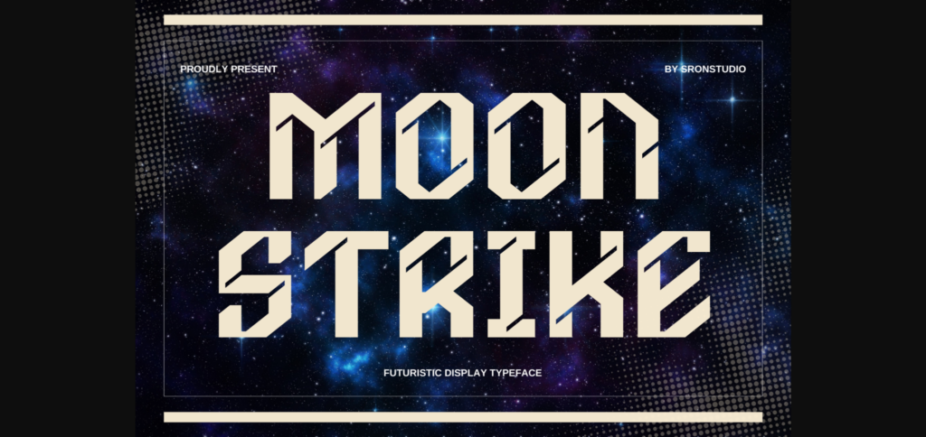 Mooonstrike Font Poster 1