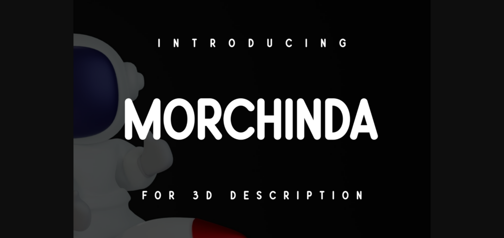 Morchinda Font Poster 3