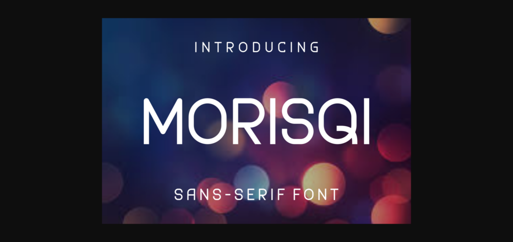 Morisqi Font Poster 3