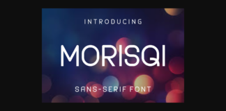 Morisqi Font Poster 1