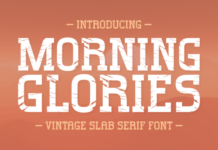 Morning Glories Fonts