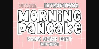 Morning Pancake Font Poster 1