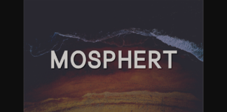 Mosphert Font Poster 1