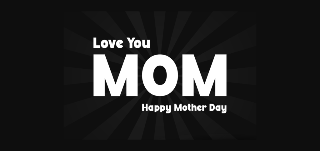 Mother Modern Font Poster 4