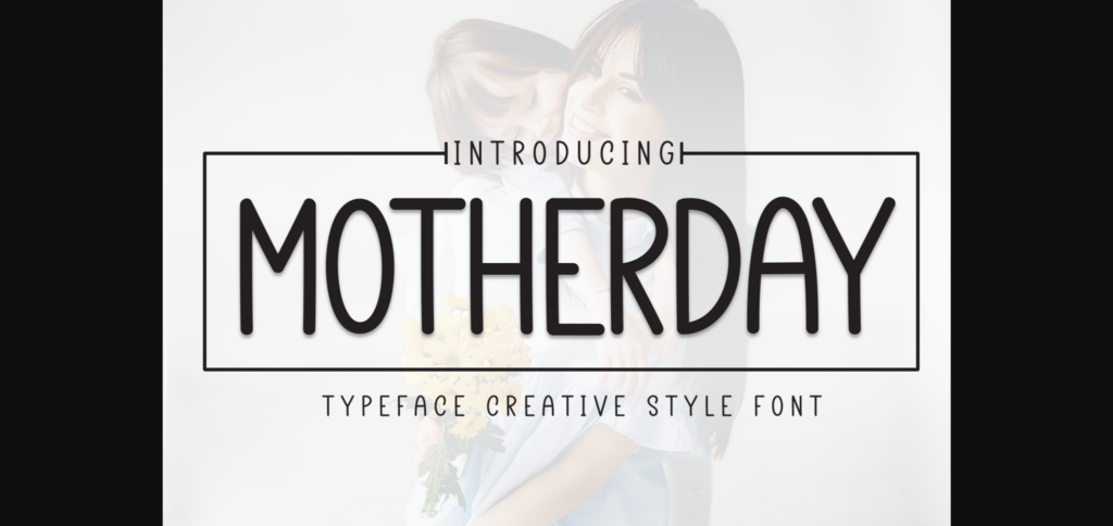 Motherday Font Poster 3