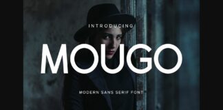 Mougo Font Poster 1