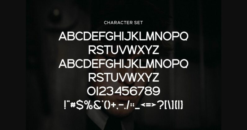 Mougo Font Poster 8