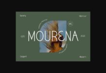 Mourena Font Poster 1